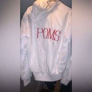 🚨(For Sale)Holloway Men's Hooded Pullover Jacket/windbreaker white/Red, Size M